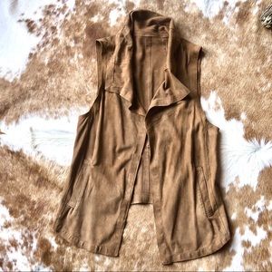 For Joseph Deerskin Suede Vest